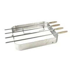 Morsø Churrasco BBQ sæt L 55 x B 55 cm - Rustfrit stål