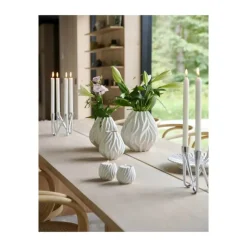 Morsø Flame Vase H 23 cm - Porcelæn - Hvid