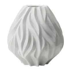 Morsø Flame Vase H 23 cm - Porcelæn - Hvid