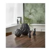 Morsø Flame Vase H 19 cm - Porcelæn - Sort