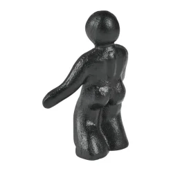 Morsø Skulptur - Du er omsorgsfuld, en kærlig ener af din slags H 14 cm - Støbejern - Sort