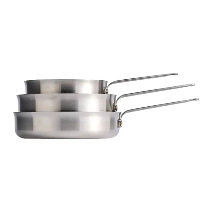 Morsø Suprema Pandesæt - 3 dele Ø 20/24/28 cm - Rustfrit stål - Keramisk non-stick belægning