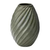 Morsø Vase H 16 cm - Porcelæn - Gråblå