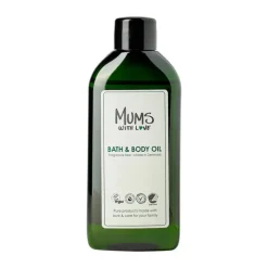 Mums with love Bath & Body Oil 100 ml - Blødgørende og smidiggørende - Parfume- og parabenfri