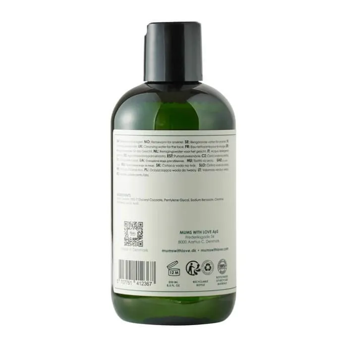 Mums with love Cleansing Water 250 ml - Rensende og nærende - Parfume- og parabenfri