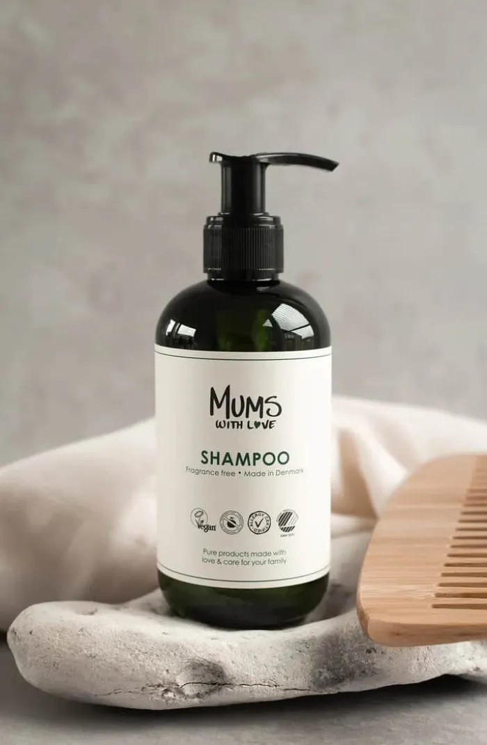 Mums with love Shampoo 250 ml - Blødt og let skum - Parfume- og parabenfri