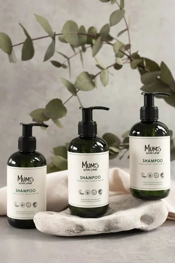 Mums with love Shampoo 250 ml - Blødt og let skum - Parfume- og parabenfri