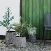 Muubs Haru Krukke Ø 34 x H 32 cm - Terrakotta - Grå