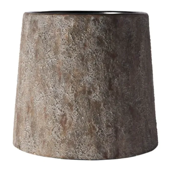 Muubs Haru Krukke Ø 34 x H 32 cm - Terrakotta - Grå