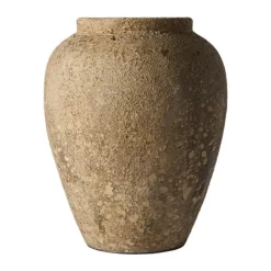 Muubs Luna Krukke Ø 33 x H 38 cm - Terrakotta - Beige