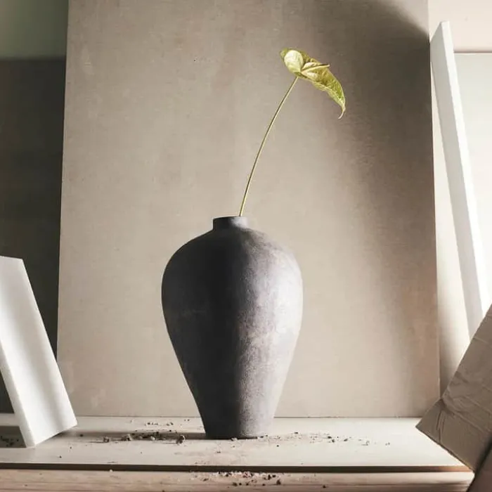 Muubs Memory Krukke Ø 39 x H 60 cm - Terrakotta - Brun
