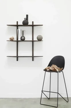 Muubs Noir Hylde H 100 x B 90 cm - Egetræ - Brun