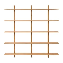 Muubs Noir Hylde H 140 x B 140 cm - Egetræ - Natur