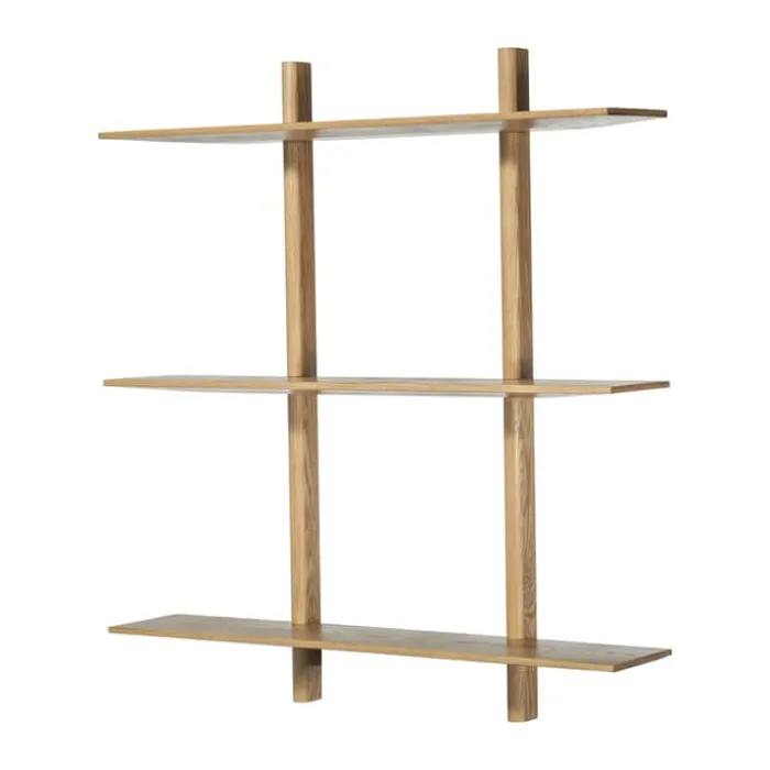Muubs Noir Hylde H 100 x B 90 cm - Egetræ - Natur