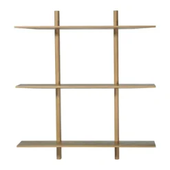 Muubs Noir Hylde H 100 x B 90 cm - Egetræ - Natur