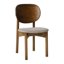 Muubs Oka Spisebordsstol H 82 x B 53 x L 46 cm - Metal - Dark oil