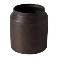 Muubs Sai Krukke Ø 21 x H 23 cm - Metal - Brun