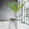 Muubs Verde Sidebord Ø 40 x H 42 cm - Marmor - Creme