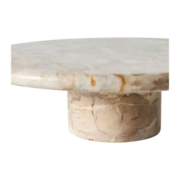 Muubs Vita Kageopsats Ø 30 x H 8,5 cm - Marmor