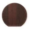 Muubs Yami Ostebræt B 32 x L 30,5 cm - Carboniseret asketræ - Natur