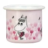 Muurla Moomin Krus - Girls 25 cl - Emaljeret stål - Lyserød