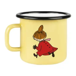 Muurla Moomin Krus - Little My Retro 25 cl - Emaljeret stål - Gul