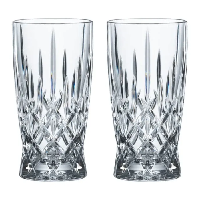 Nachtmann Noblesse Latte Macchiato glas - 2 stk. 35 cl - Krystalglas - Klar