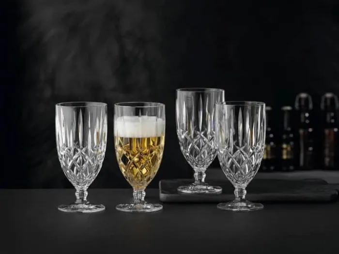 Nachtmann Noblesse Ølglas - 4 stk. 41 cl - Krystalglas - Klar