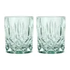 Nachtmann Noblesse Whiskyglas - 2 stk. 29,5 cl - Krystalglas - Grøn