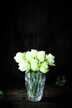 Nachtmann Quartz Vase H 16 cm - Krystalglas - Klar