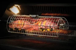 Napoleon Rotisseri Rack H 14,5 x B 48,5 x L 16 cm - Rustfrit stål - Sølvfarvet