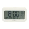 Nedis Digitalt Vækkeur H 7,7 x B 13,7 x L 3,5 cm - Plastik - Hvid