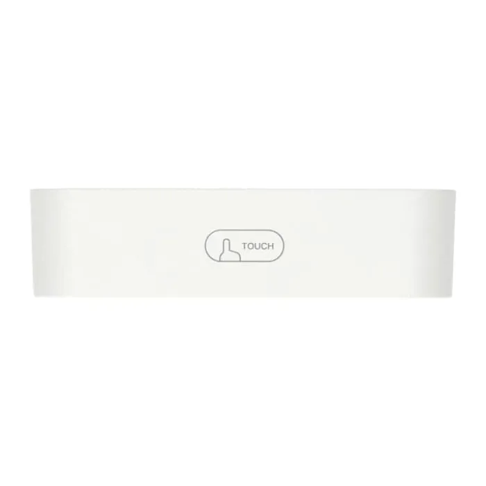 Nedis Digitalt Vækkeur H 7,7 x B 13,7 x L 3,5 cm - Plastik - Hvid