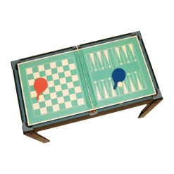 NORDIC GAMES 12-I-1 multi Spillebord H 90 x B 124 x L 59 cm - Mdf/Metal/Kunstof - Sort