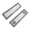 NORDIC GAMES Shuffleboard Spil H 5 x B 34 x L 115 cm - Krydsfinér/Kunststof/Metal - Hvid/Grå