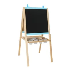 NORDIC PLAY Nature 3-i-1 Tavle H 96 x B 57,5 x D 48,5 cm - Certificeret træ - Natur