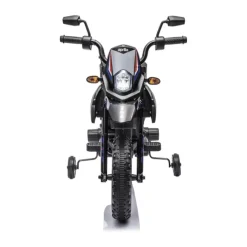 NORDIC PLAY Speed Elektrisk motorcykel Aprilia 3-8 år - Bluetooth - Sort