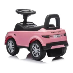 NORDIC PLAY Speed Gåbil Land Rover 12-36 måneder - Opbevaring under sædet - Lyserød