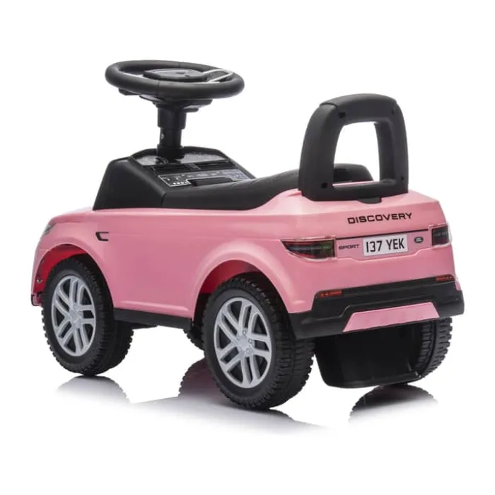 NORDIC PLAY Speed Gåbil Land Rover 12-36 måneder - Opbevaring under sædet - Lyserød