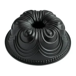 Nordic Ware Chiffon Bundt Kageform H 9,52 x B 24,77 x L 24,77 cm - Aluminium - Sort