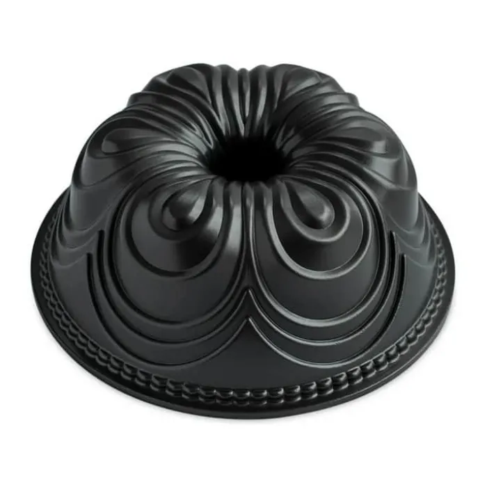 Nordic Ware Chiffon Bundt Kageform H 9,52 x B 24,77 x L 24,77 cm - Aluminium - Sort