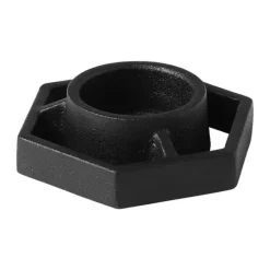 Normann Copenhagen Tivoli Prism Fyrfadsstage H 2,5 x B 8,5 x L 7,5 cm - StøbeJern - Sort