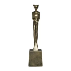 57 North Stjernetegnsfigur - Krebsen H 23 cm - Polyresin - Bronze look