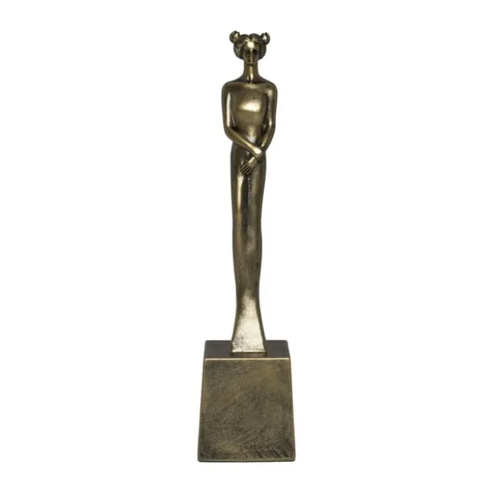 57 North Stjernetegnsfigur - Krebsen H 23 cm - Polyresin - Bronze look