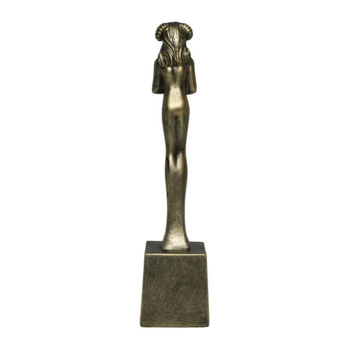 57 North Stjernetegnsfigur - Vædderen H 23 cm - Polyresin - Bronze look