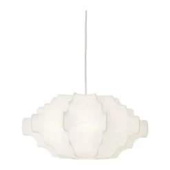 Novoform Avesta Cocoon Pendel Ø 55 cm - Plastik/stål - Hvid