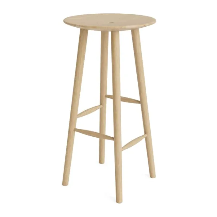 Novoform Divolo Barstol Ø 39 x H 75 cm - Egetræ