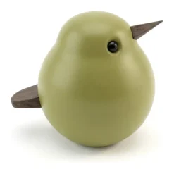 Novoform Figur - Minispurv H 5 cm - Bøgetræ - Mos Grøn