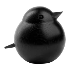 Novoform Figur - Spurvefar H 10 cm - Ask - Sort
