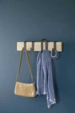 Novoform Fluke Knagerække B 50 cm - Egetræ/stål